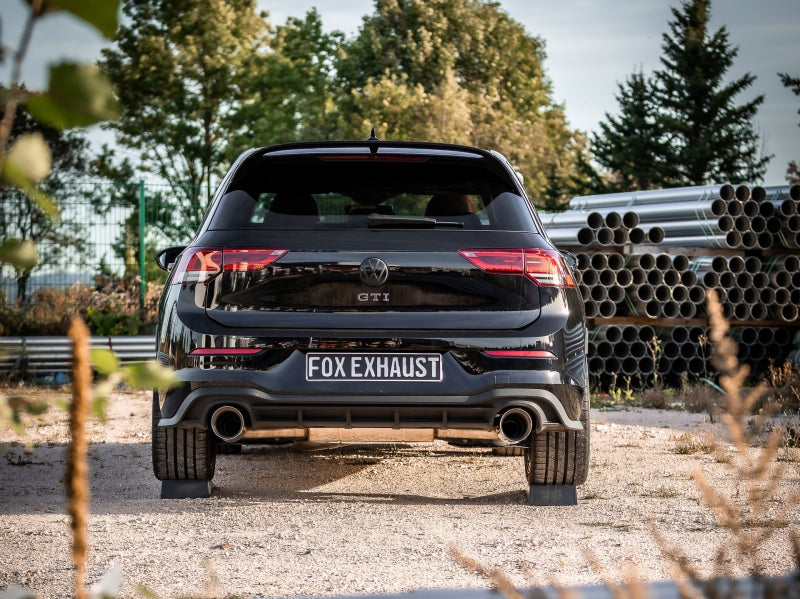 VW Golf 8 GTI Clubsport - Fox Duplex Performance Auspuff Anlage ab OPF Ø 80mm