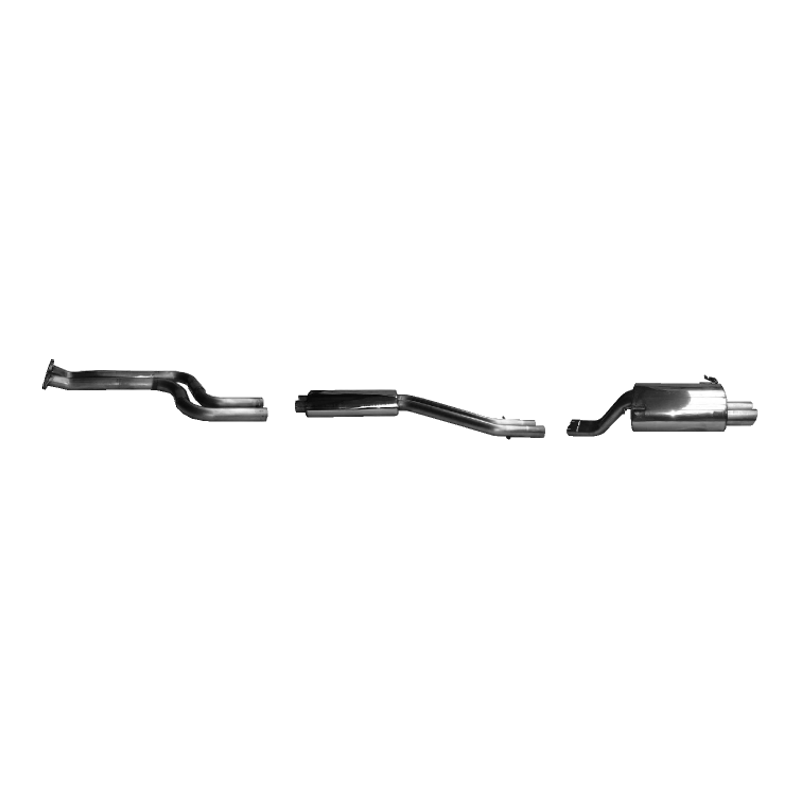 BMW Z3 Coupe - Bastuck Performance Auspuff Anlage 1 X Ø 153x95mm - Bild 1