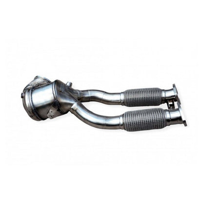 AUDI TTRS - DOWNPIPE MIT HJS HIGH PERFORMANCE SPORT KATALYSATOR