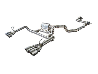 Honda Civic Type R - Bull-X Duplex Performance Auspuff Anlage ab Kat