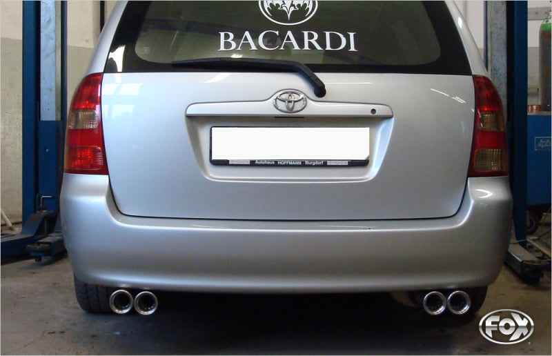 Toyota Corolla E12 - Fox Duplex Performance Auspuff