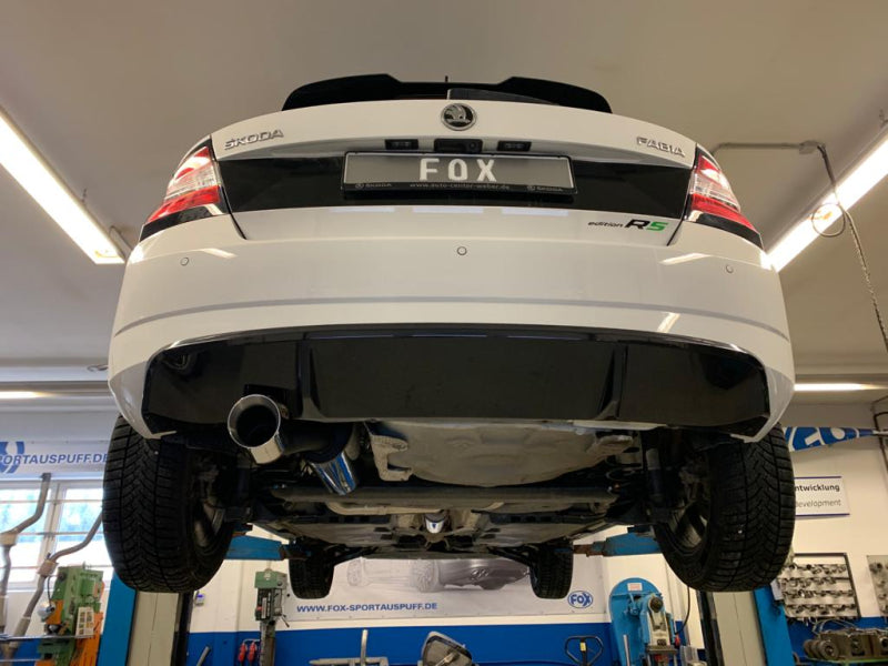 Skoda Fabia Edition R5 - Fox Performance Auspuff