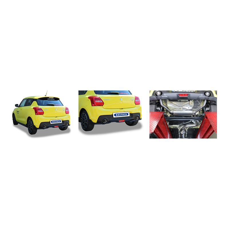 Suzuki Swift Sport - Bastuck Duplex Performance Auspuff (Gps) - Bild 3