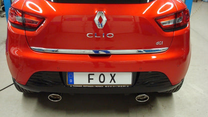 Renault Clio 4 - Fox Duplex Performance Auspuff