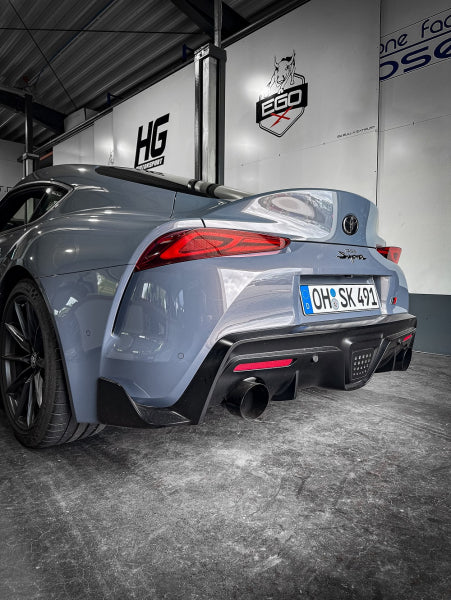 Toyota Supra - EGO-X Duplex Performance Auspuff Anlage ab Kat / OPF