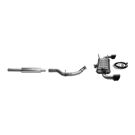 Toyota GR86 - Bastuck Duplex Auspuff Anlage ab Kat / OPF - Bild 1