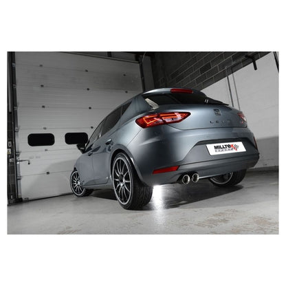 Seat Leon Fr - Milltek Ø 70mm Auspuffanlage ab Kat