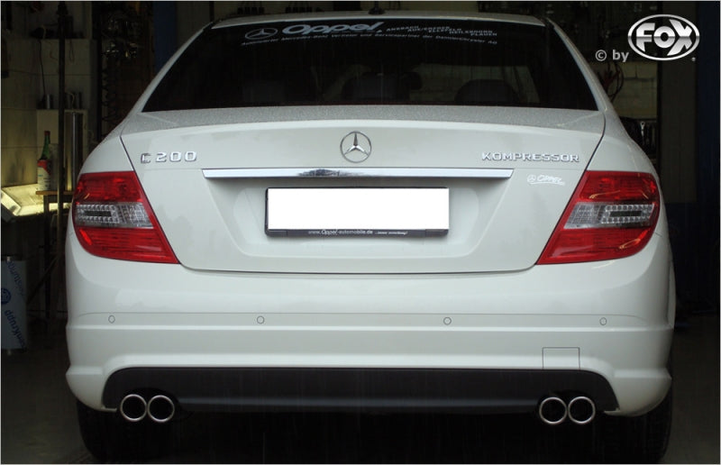 Mercedes C-Klasse - Fox Duplex Performance Auspuff