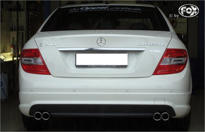 Mercedes C-Klasse - Fox Duplex Performance Auspuff