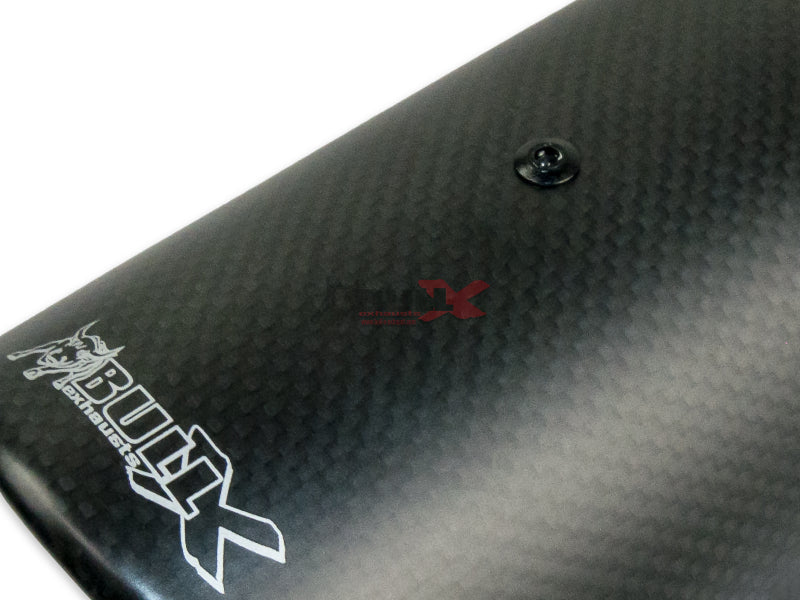 EGO-X 89mm Echt Carbon Endrohr mit Kugelkopf-Prinzip