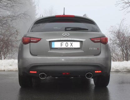 Infiniti Fx30d - Fox Duplex Performance Auspuff