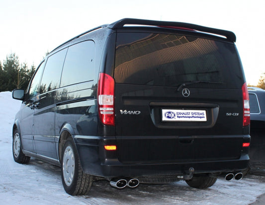 Mercedes Viano - Fox Duplex Performance Auspuff