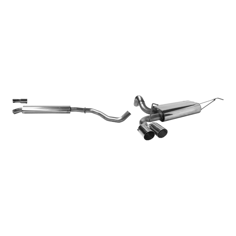 Fiat 500 - Bastuck Performance Auspuff Anlage ab Kat - Bild 1