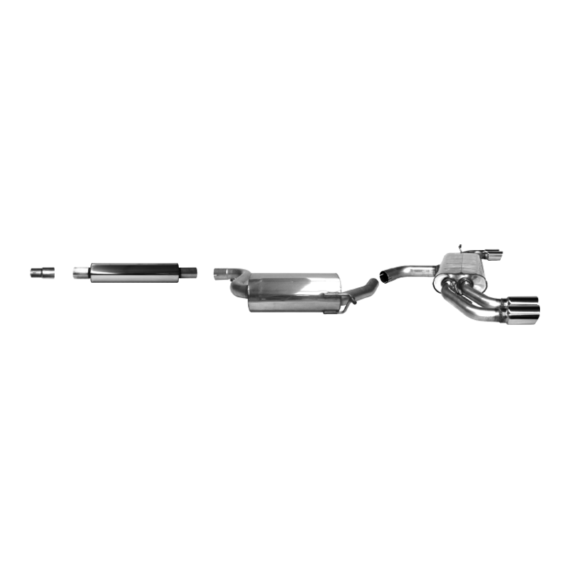 Seat Leon Cupra - Bastuck Duplex Performance Auspuff Anlage ab Kat - Bild 1