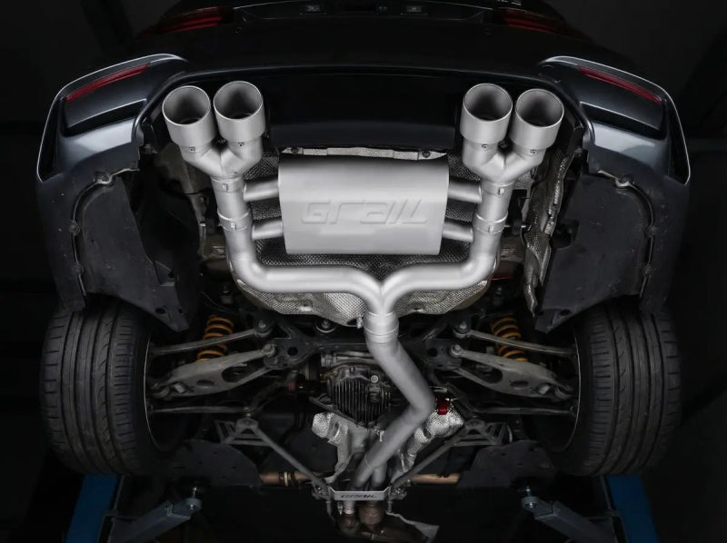 BMW M4 F82 - GRAIL DUPLEX SPORTAUSPUFF ANLAGE AB KAT Ø 89MM