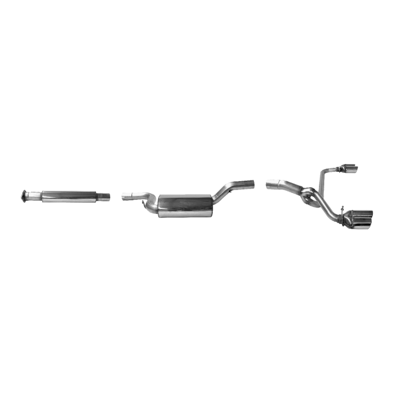 Mazda 3 Mps (Bk) - Bastuck Ø 70MM Duplex Auspuff Anlage ab Katalysator - Bild 1