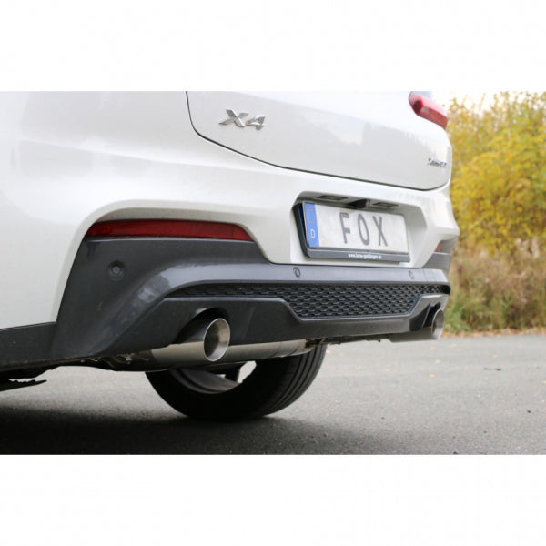 BMW X4 Xdrive30i - Fox Duplex Performance Auspuff
