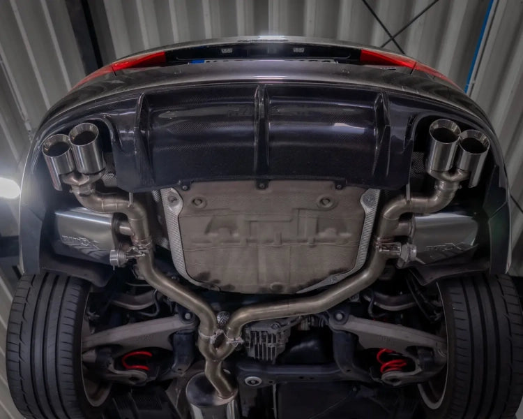 Audi A4 - EGO-X Duplex Performance Auspuff Anlage ab Kat