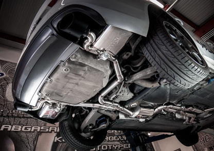 Audi A5 Coupe - EGO-X Duplex Performance Auspuff Anlage ab Kat