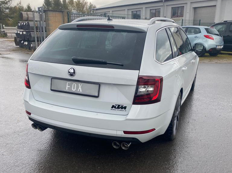 Skoda Octavia - Fox Duplex Performance Auspuff