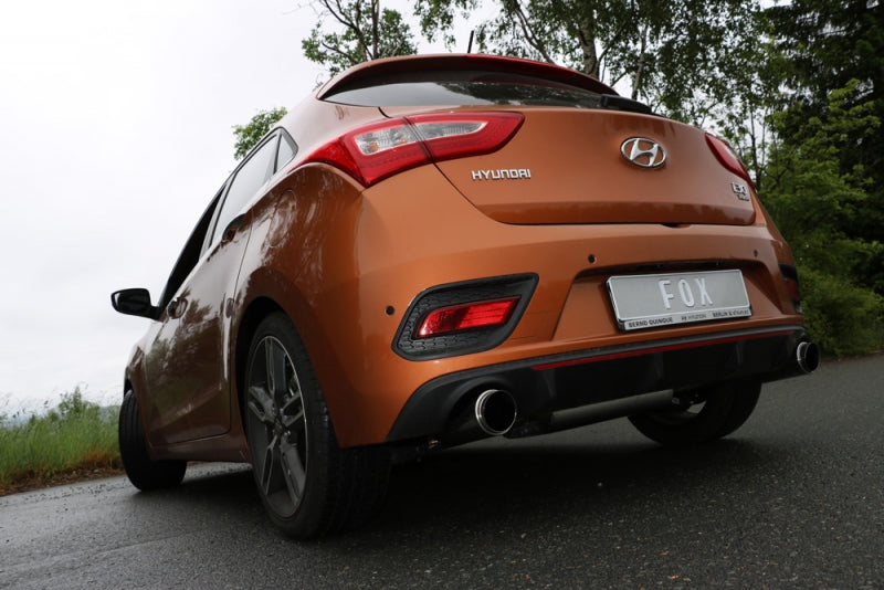 Hyundai I30 - Fox Duplex Performance Auspuff