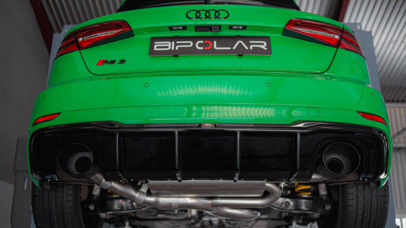 AUDI RS3 SPORTBACK - GRAIL DUPLEX SPORTAUSPUFF ANLAGE AB KAT Ø 89MM