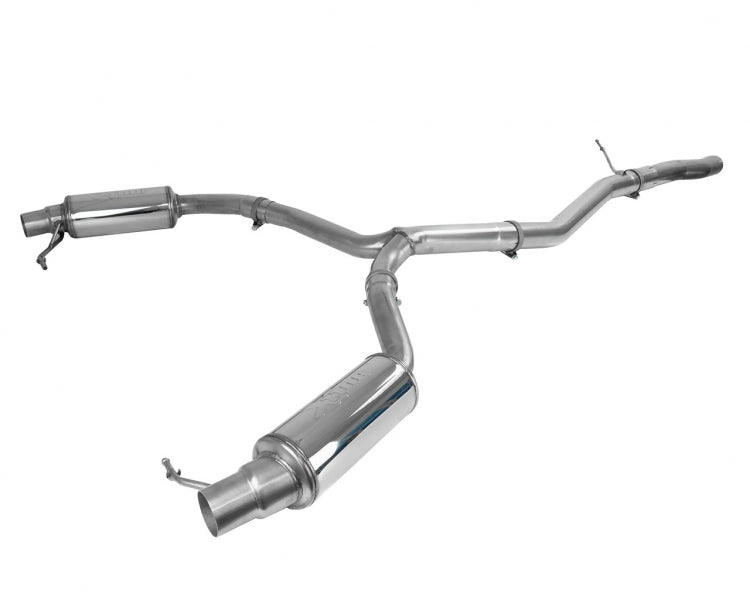 Audi A4 - Bull-X Duplex Performance Auspuff Anlage ab Kat