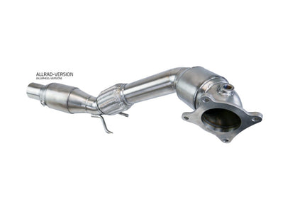 VW Golf 6 R - Bull-X Downpipe mit Sport-Katalysator