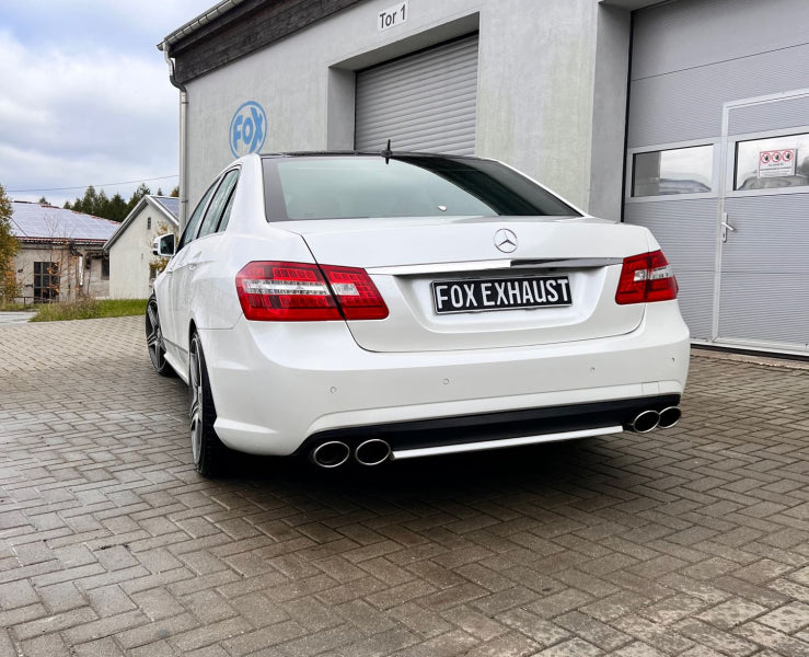 Mercedes E-Klasse - Fox Duplex Performance Auspuff