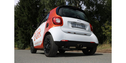 Smart Fortwo - Fox Performance Auspuff Mittig