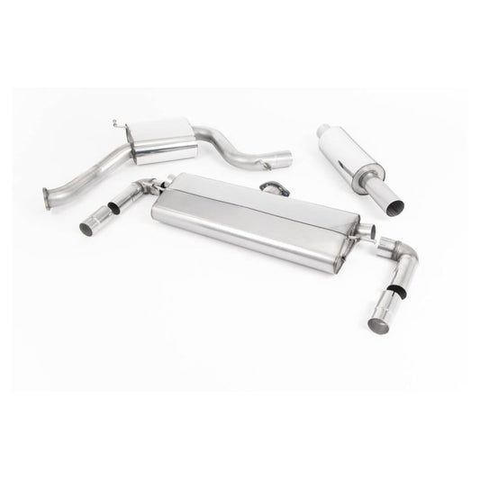 Seat Leon Cupra 300 - Milltek Ø 76mm Duplex Performance Auspuff Anlage ab Kat