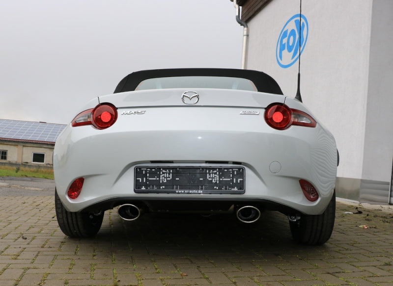 Fox Mazda Mx5 - Duplex Performance Endschalldämpfer