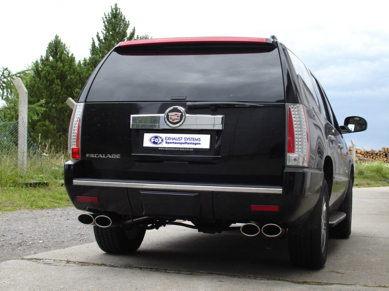 Cadillac Escalade - Fox Halbauspuffanlage ab Kat