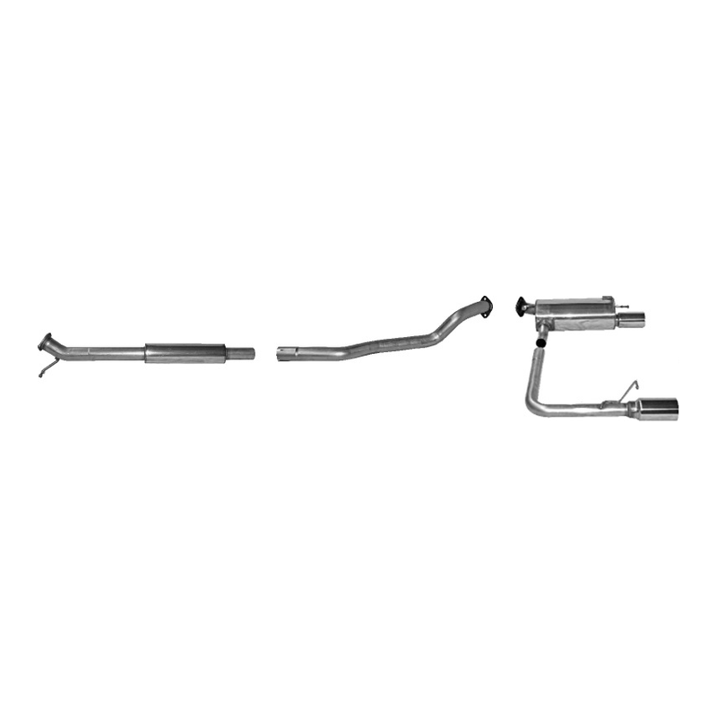 Suzuki Swift (Mz/Ez) - Bastuck Duplex Performance Auspuff Anlage ab Kat - Bild 1