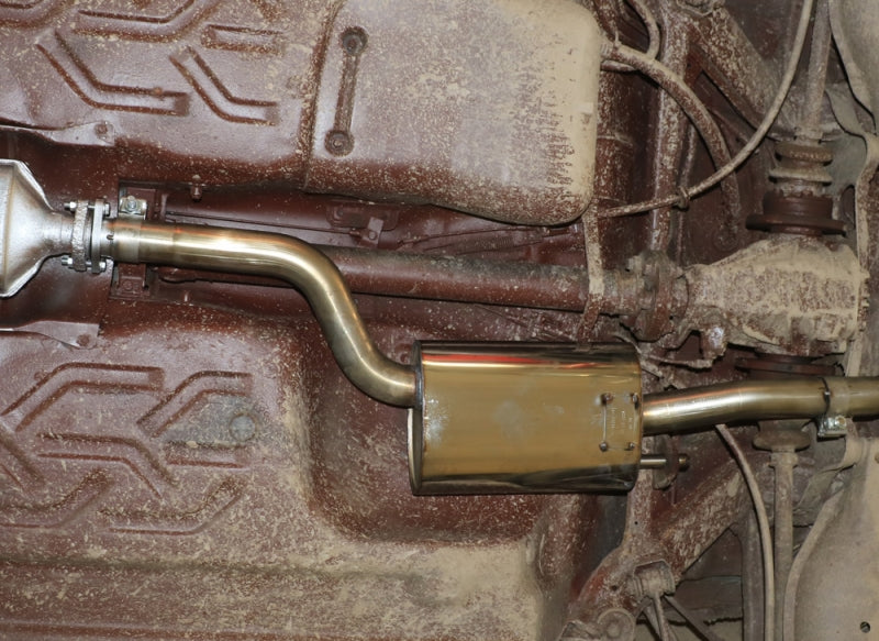 Mercedes 190E - Fox Vorschalldämpfer