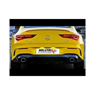 Mercedes Cla 35 AMG - Milltek Duplex Performance Auspuff Anlage ab OPF