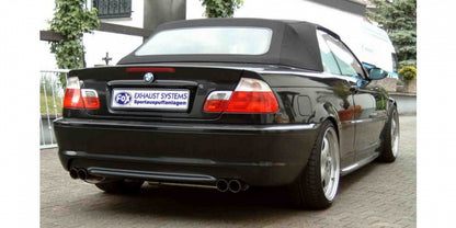 BMW E46 320ci - Fox Duplex Performance Auspuff