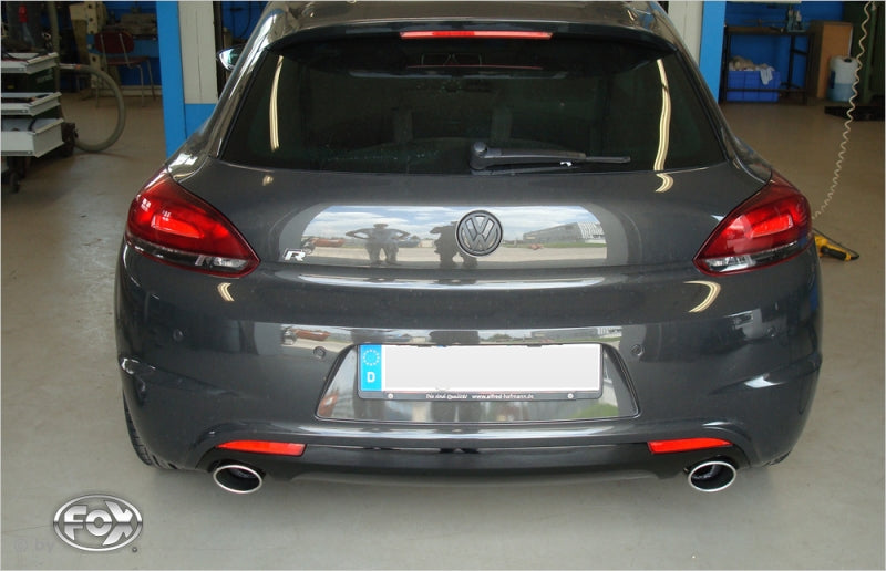 VW Scirocco R - Fox Duplex Performance Auspuff