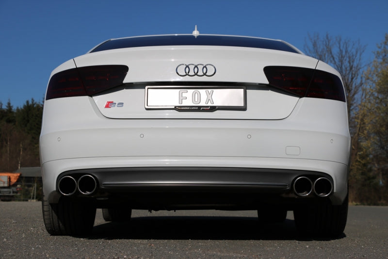 Audi S8 - Fox Duplex Performance Auspuff