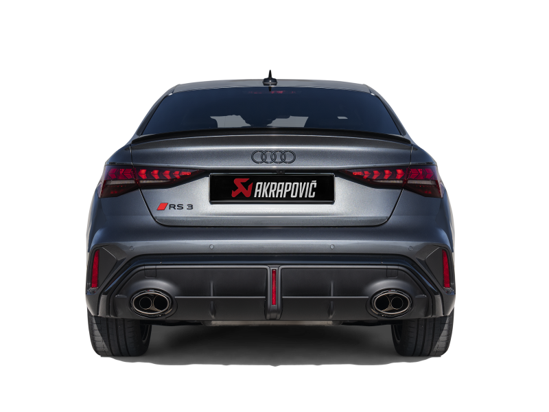 AUDI RS3 LIMOUSINE - AKRAPOVIC DUPLEX SPORTAUSPUFF ANLAGE AB OPF