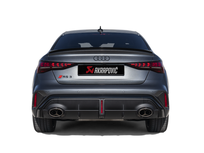 AUDI RS3 LIMOUSINE - AKRAPOVIC DUPLEX SPORTAUSPUFF ANLAGE AB OPF