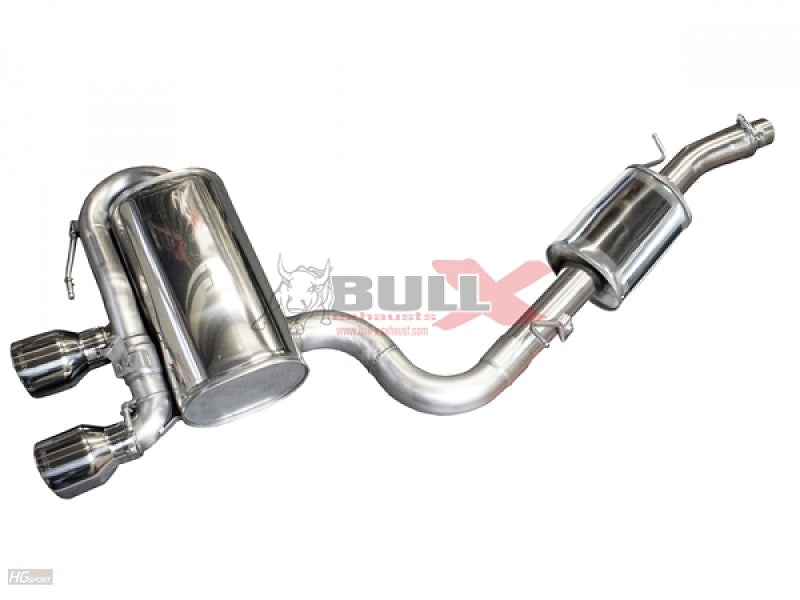 VW Golf 6 R - Bull-X Performance Auspuff Anlage ab Kat