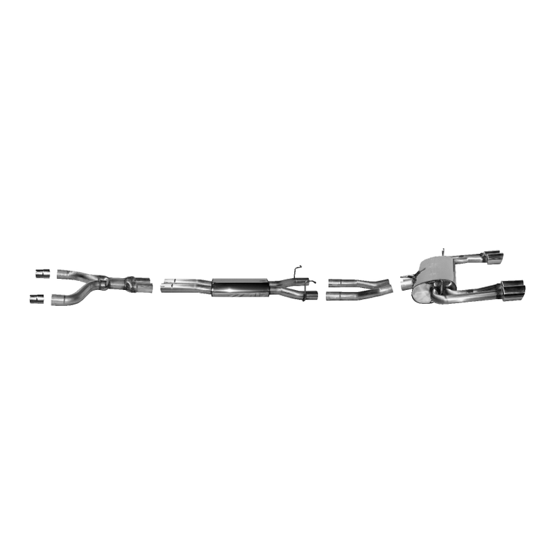 Jaguar XK - Bastuck Duplex Performance Auspuff Anlage ab Katalysator - Bild 1
