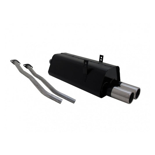 BMW E36 325i COUPE - NOVUS SPORT AUSPUFF 2 x Ø 76MM