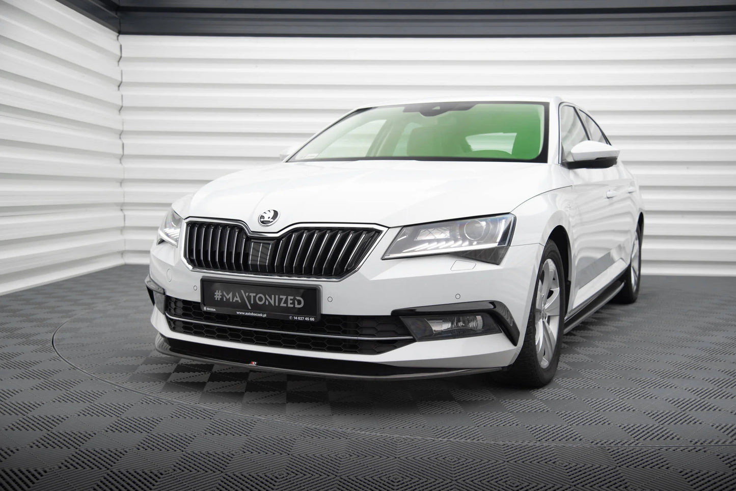 Skoda Superb - Frontspoiler - Frontlippe V.1