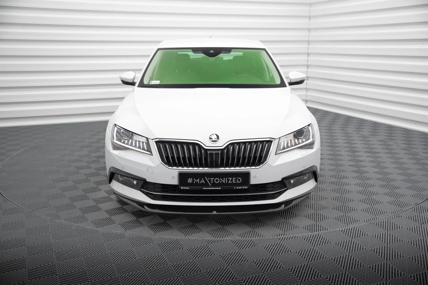 Skoda Superb - Frontspoiler - Frontlippe V.1