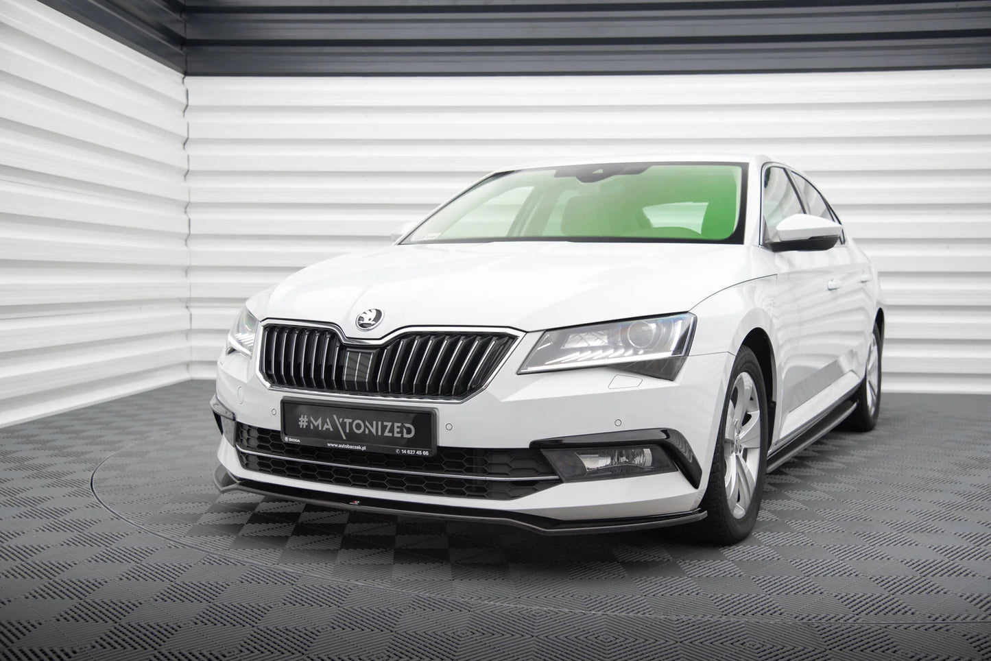 Skoda Superb - Frontspoiler - Frontlippe V.2