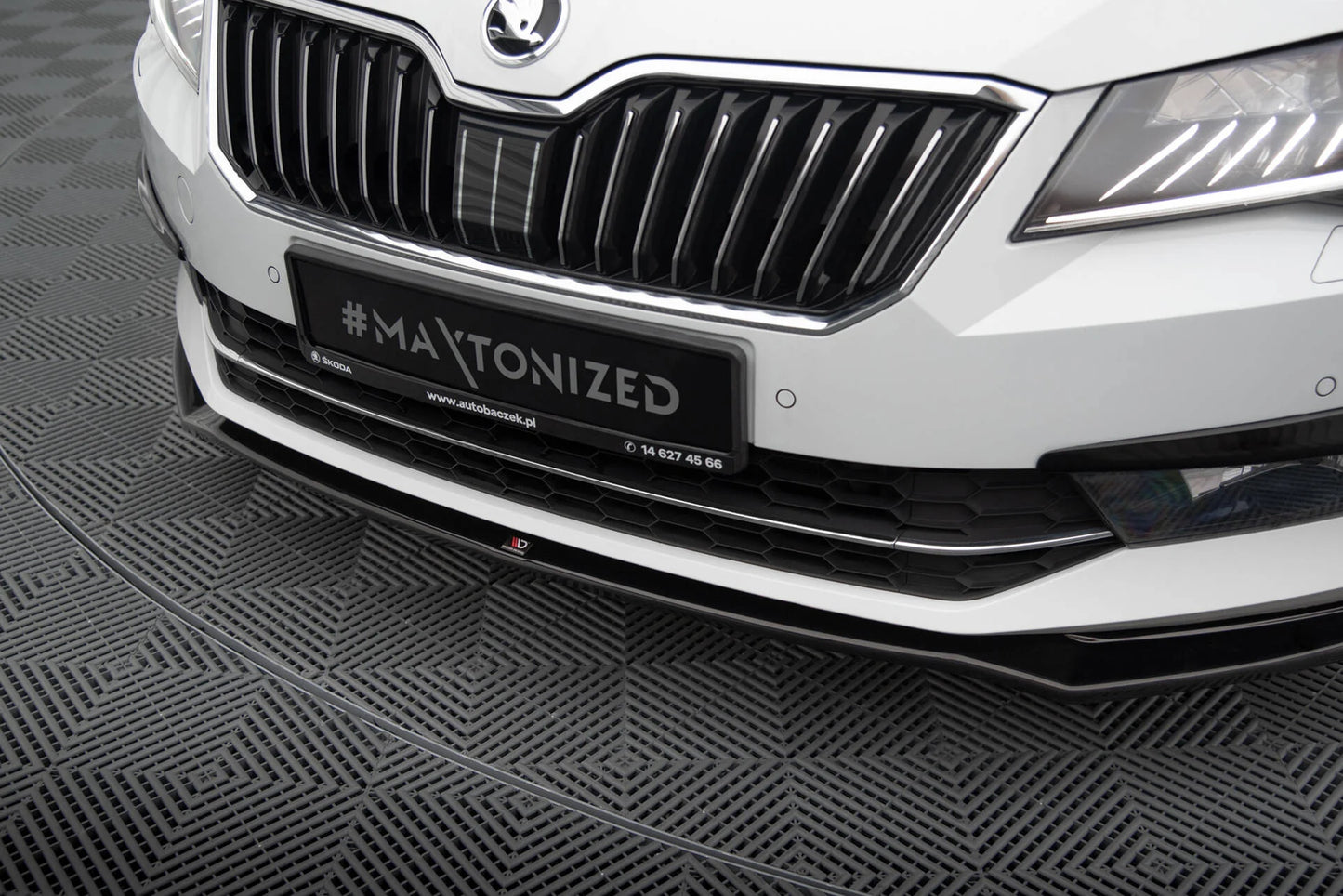 Skoda Superb - Frontspoiler - Frontlippe V.2