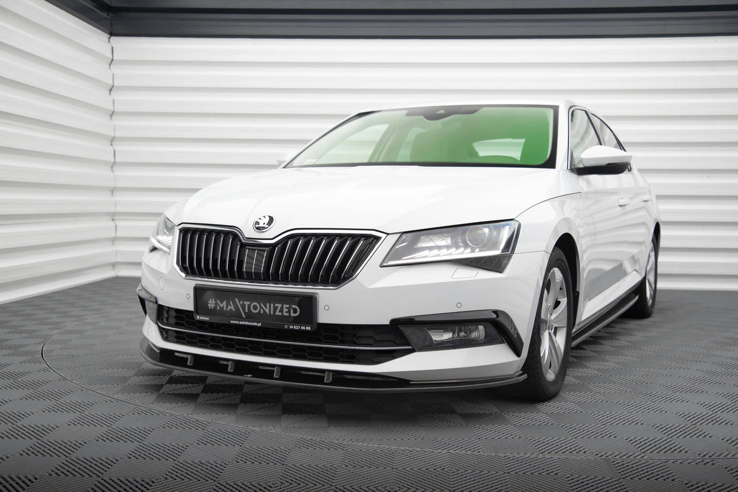 Skoda Superb - Frontspoiler - Frontlippe V.3
