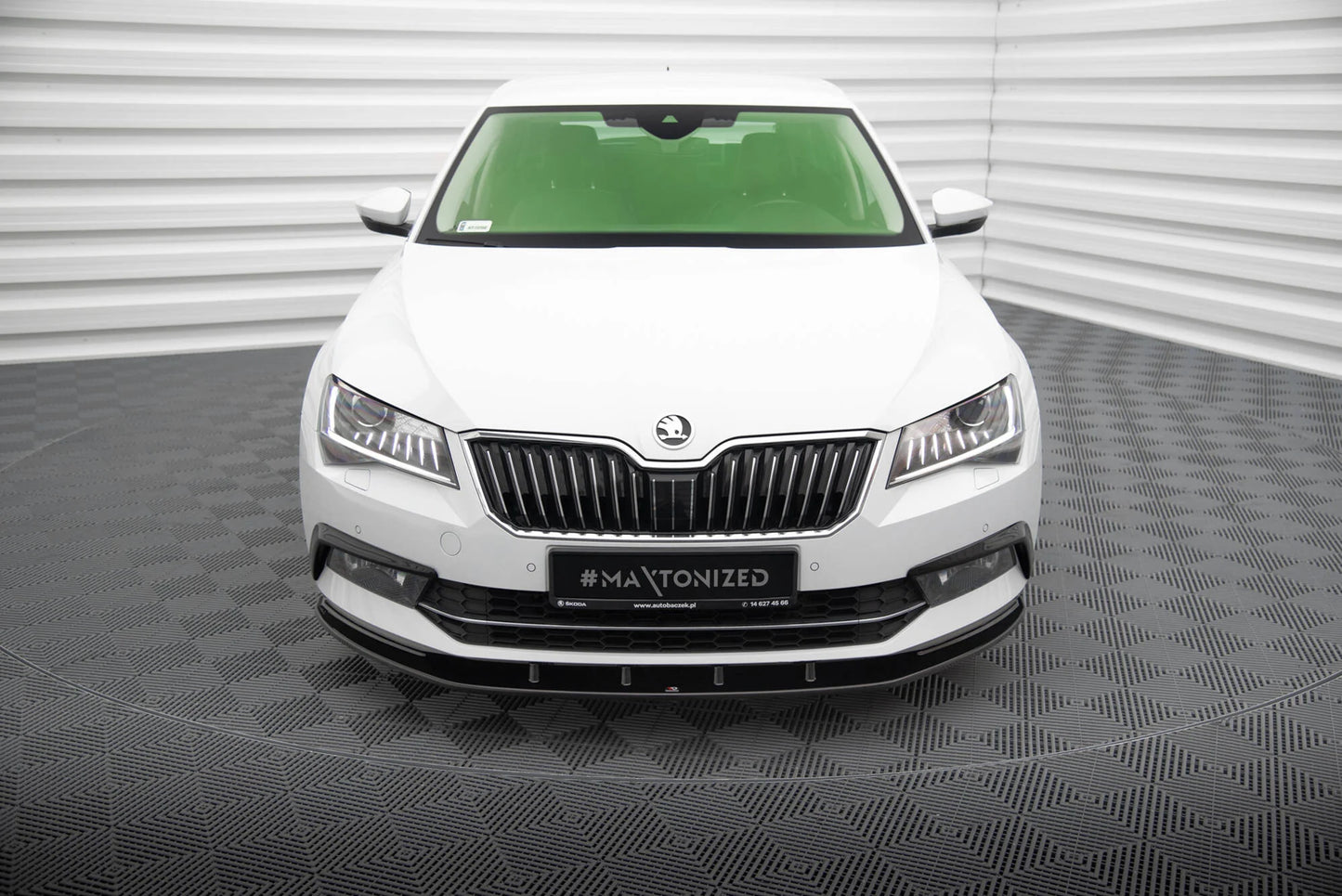 Skoda Superb - Frontspoiler - Frontlippe V.3